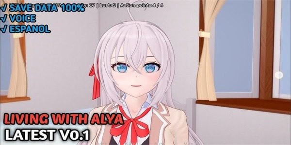 与阿尔雅一起生活 Living With Alya 版 玩法展示 演示图 8